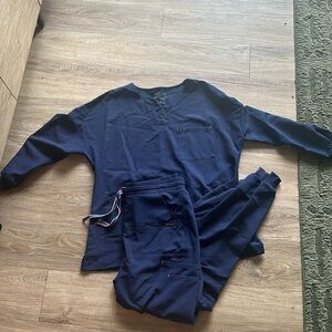 Dolan long sleeve scrub top and jogger scrub pants!